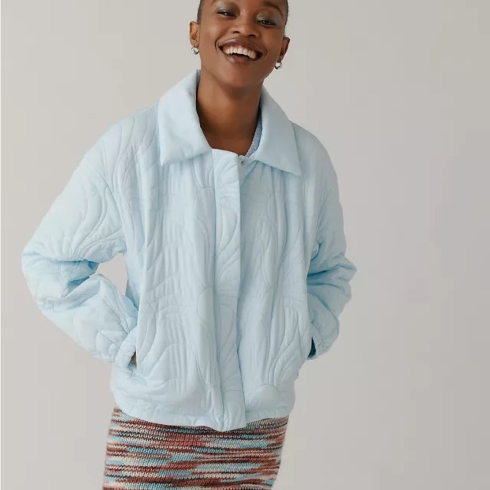 Urban Outfitters Sasha Quilted Bomber Jacket